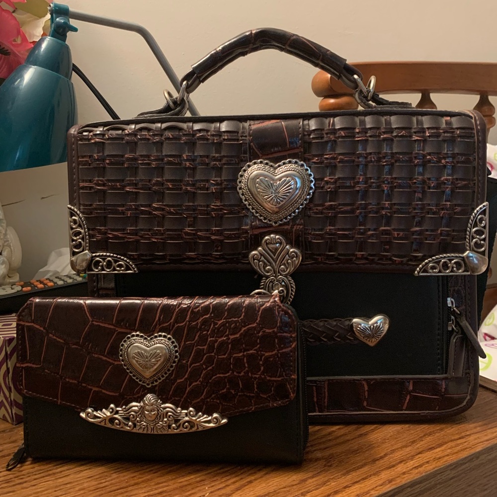Leather purse
